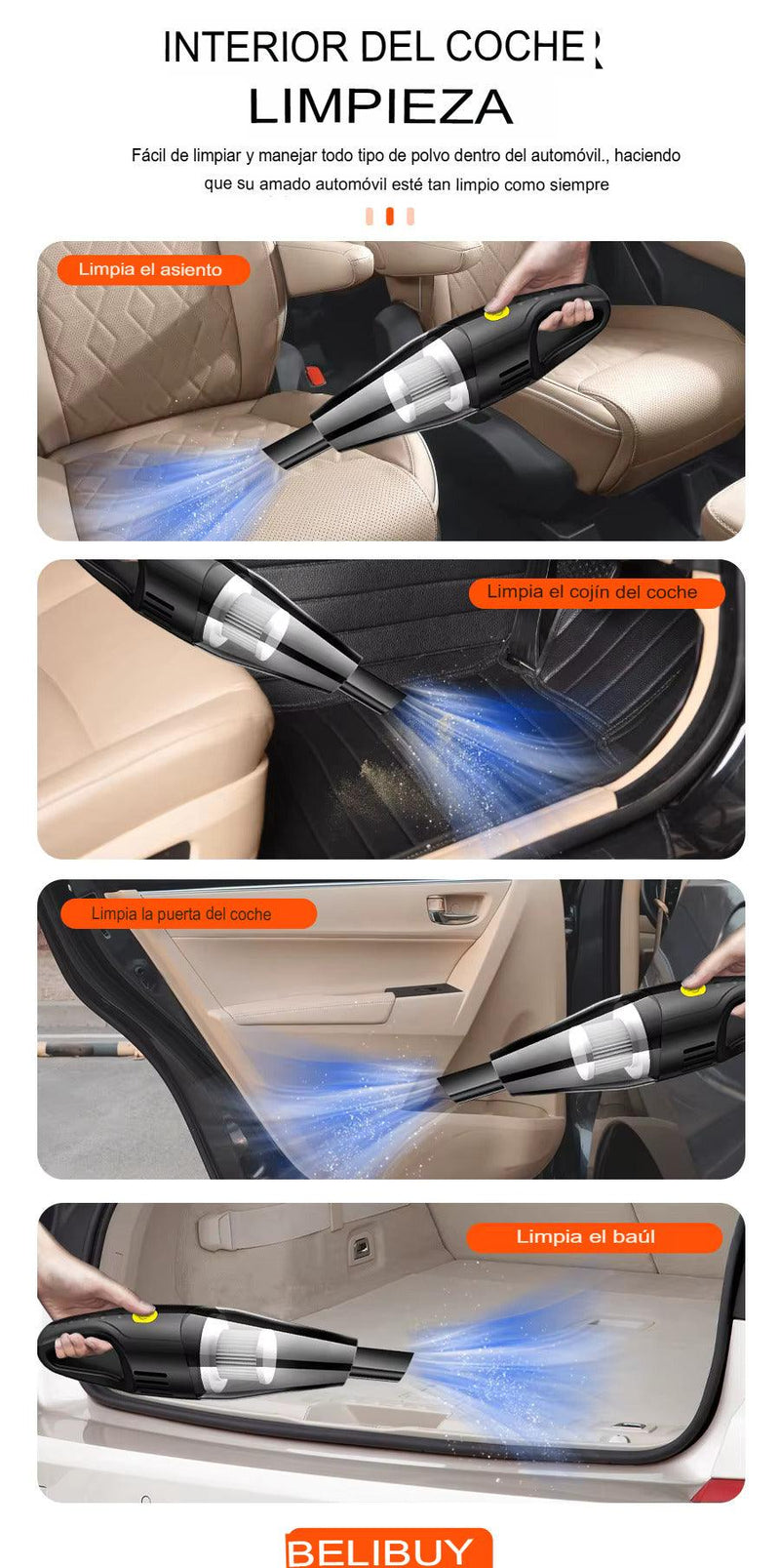 CleanFlex - Aspiradora Portátil